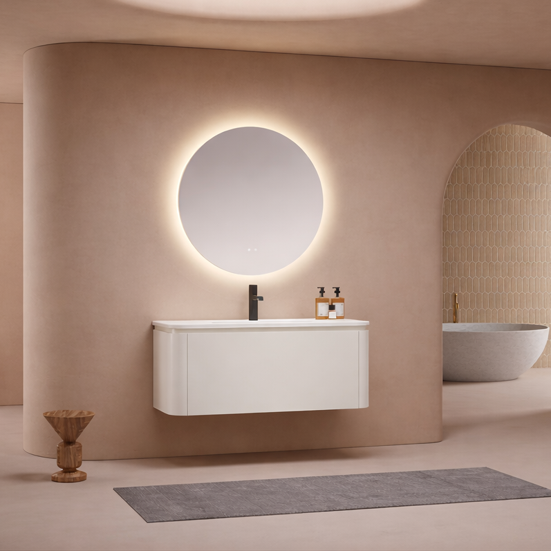 Auriel Single Sink Vanity With Single Drawer by Godi