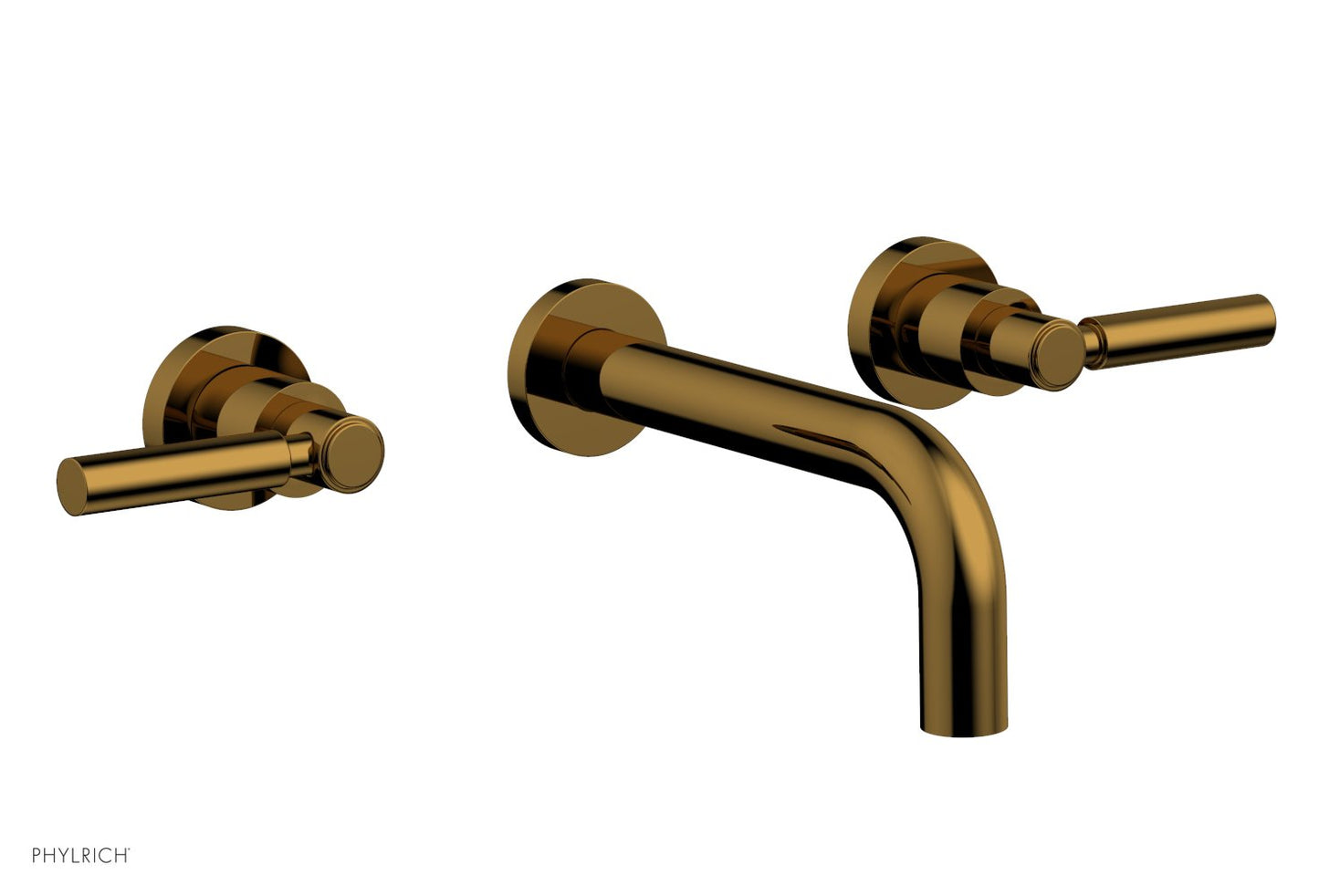 Phylrich Basic Wall Tub Set - Lever Handles D1130
