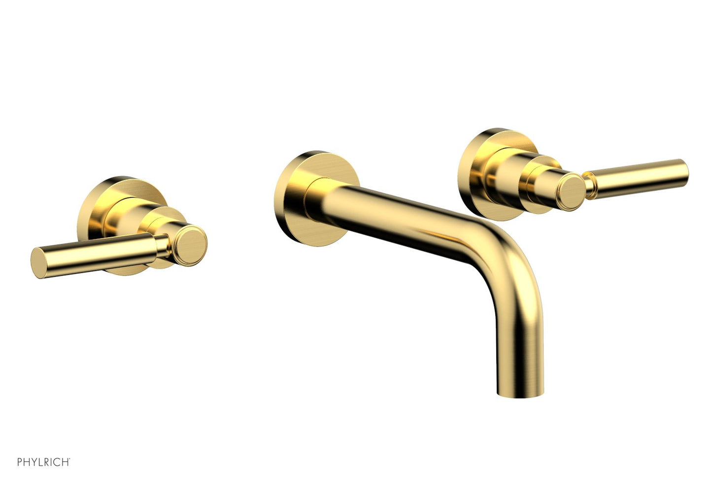 Phylrich Basic Wall Tub Set - Lever Handles D1130