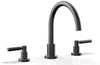 Phylrich BASIC Deck Tub Set - Lever Handles D1130C