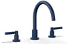 Phylrich BASIC Deck Tub Set - Lever Handles D1130C