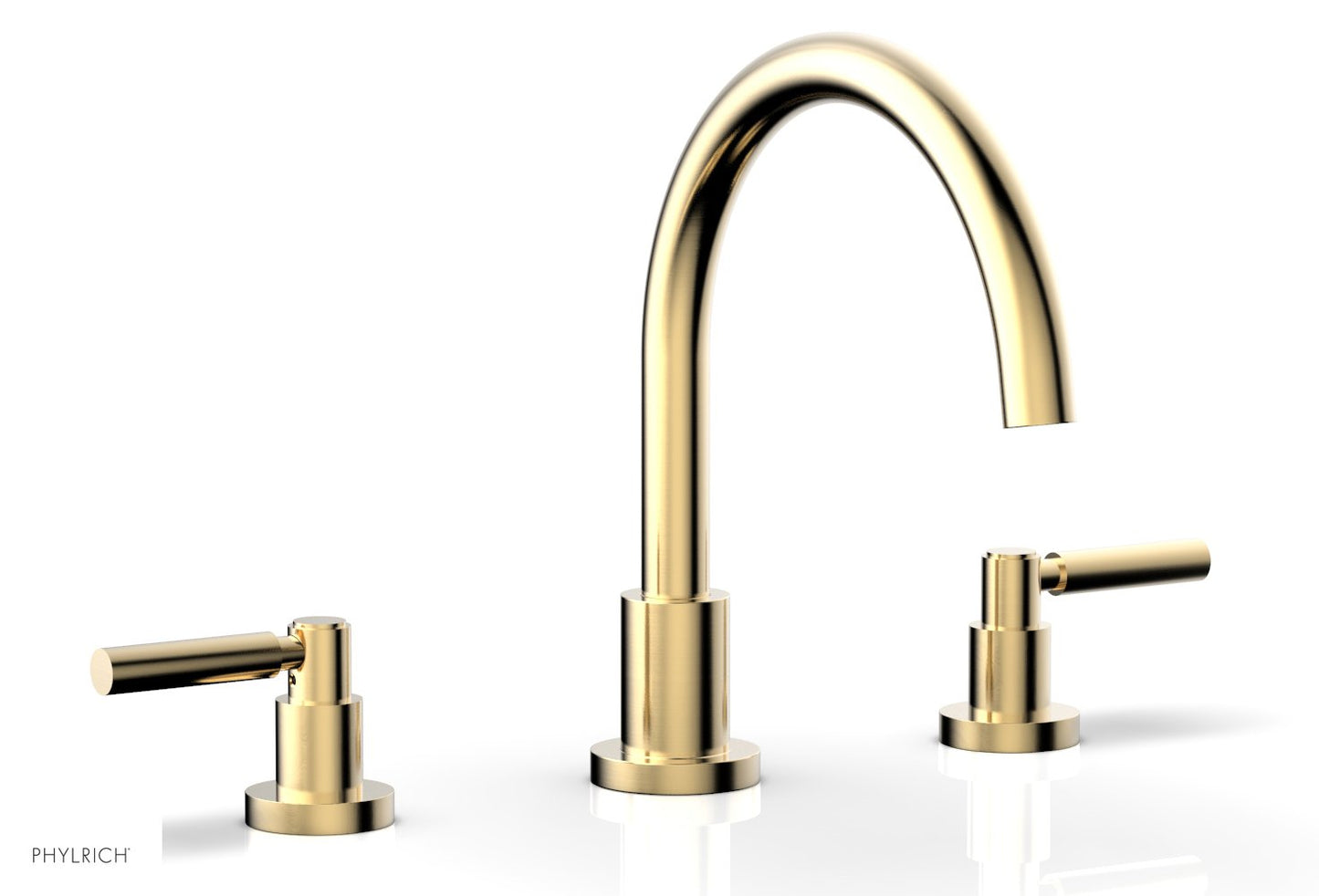 Phylrich BASIC Deck Tub Set - Lever Handles D1130C