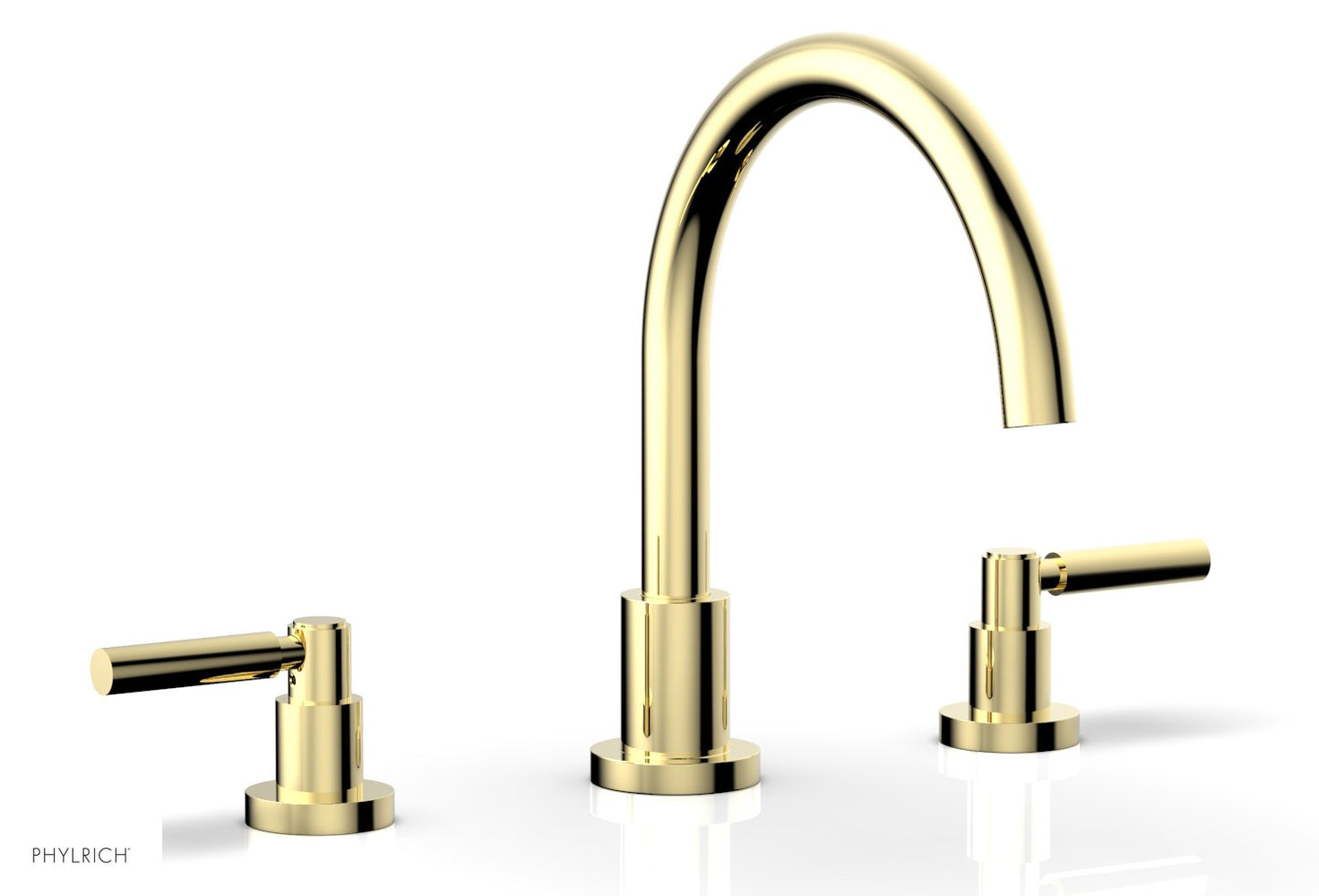 Phylrich BASIC Deck Tub Set - Lever Handles D1130C
