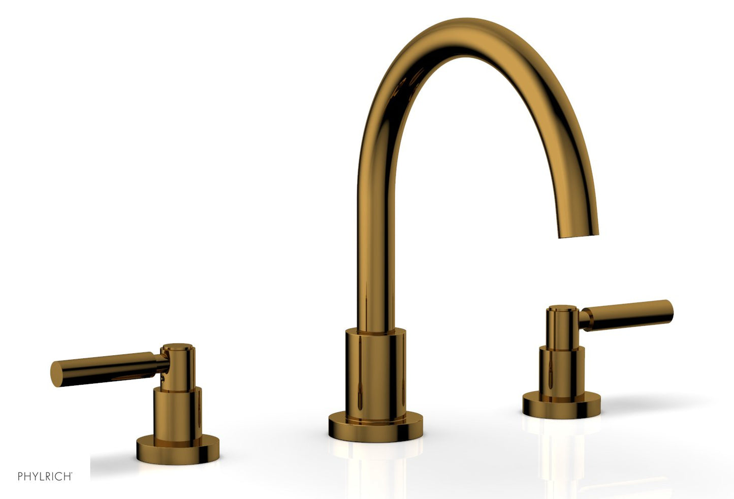 Phylrich BASIC Deck Tub Set - Lever Handles D1130C