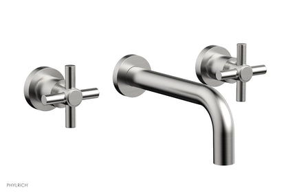 Phylrich Basic Wall Tub Set Tubular Cross Handles D1134