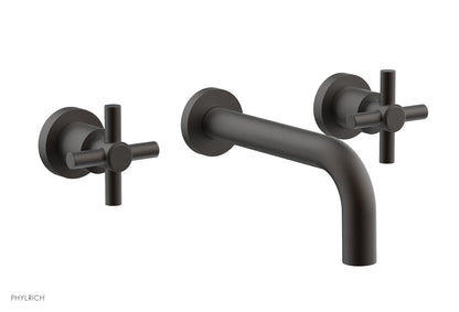 Phylrich Basic Wall Tub Set Tubular Cross Handles D1134