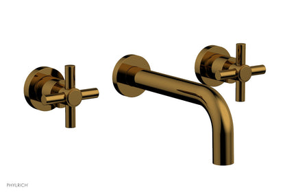 Phylrich Basic Wall Tub Set Tubular Cross Handles D1134