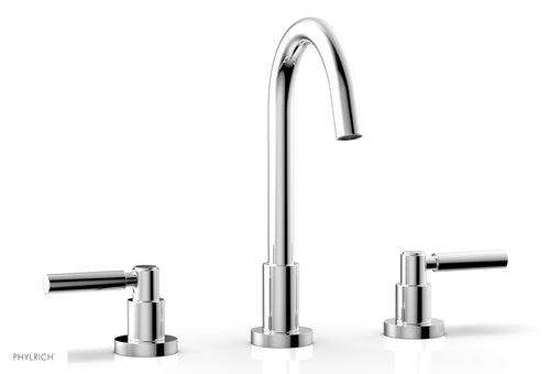 Phylrich BASIC Widespread Faucet, 10 1/2" High Spout, Lever Handles D130