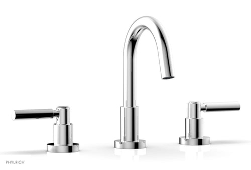 Phylrich BASIC Widespread Faucet, 8 1/2" High Spout, Lever Handles D131
