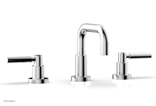 Phylrich BASIC Widespread Faucet, 6 3/8" High Spout, Lever Handles D132