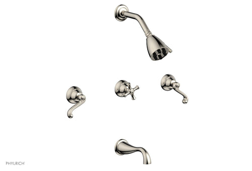 Phylrich REVERE & SAVANNAH Three Handle Tub and Shower Set D2102