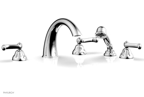 Phylrich REVERE & SAVANNAH Deck Tub Set with Hand Shower D2202T1