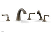 Phylrich 3RING Deck Tub Set with Hand Shower D2205E1