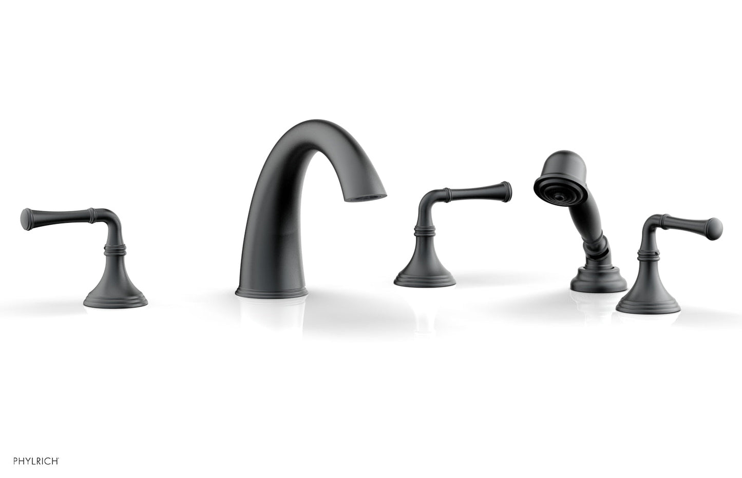 Phylrich 3RING Deck Tub Set with Hand Shower D2205E1