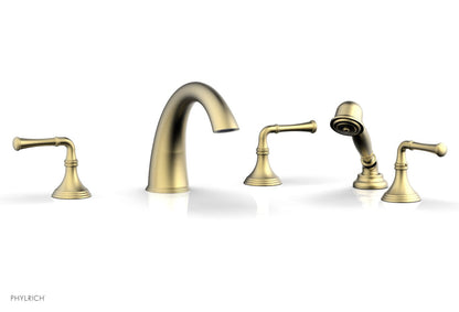 Phylrich 3RING Deck Tub Set with Hand Shower D2205E1