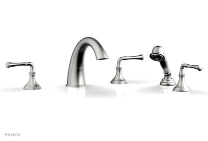 Phylrich 3RING Deck Tub Set with Hand Shower D2205E1