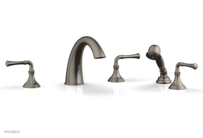 Phylrich 3RING Deck Tub Set with Hand Shower D2205E1