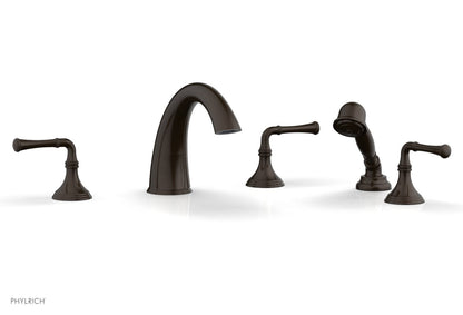 Phylrich 3RING Deck Tub Set with Hand Shower D2205E1