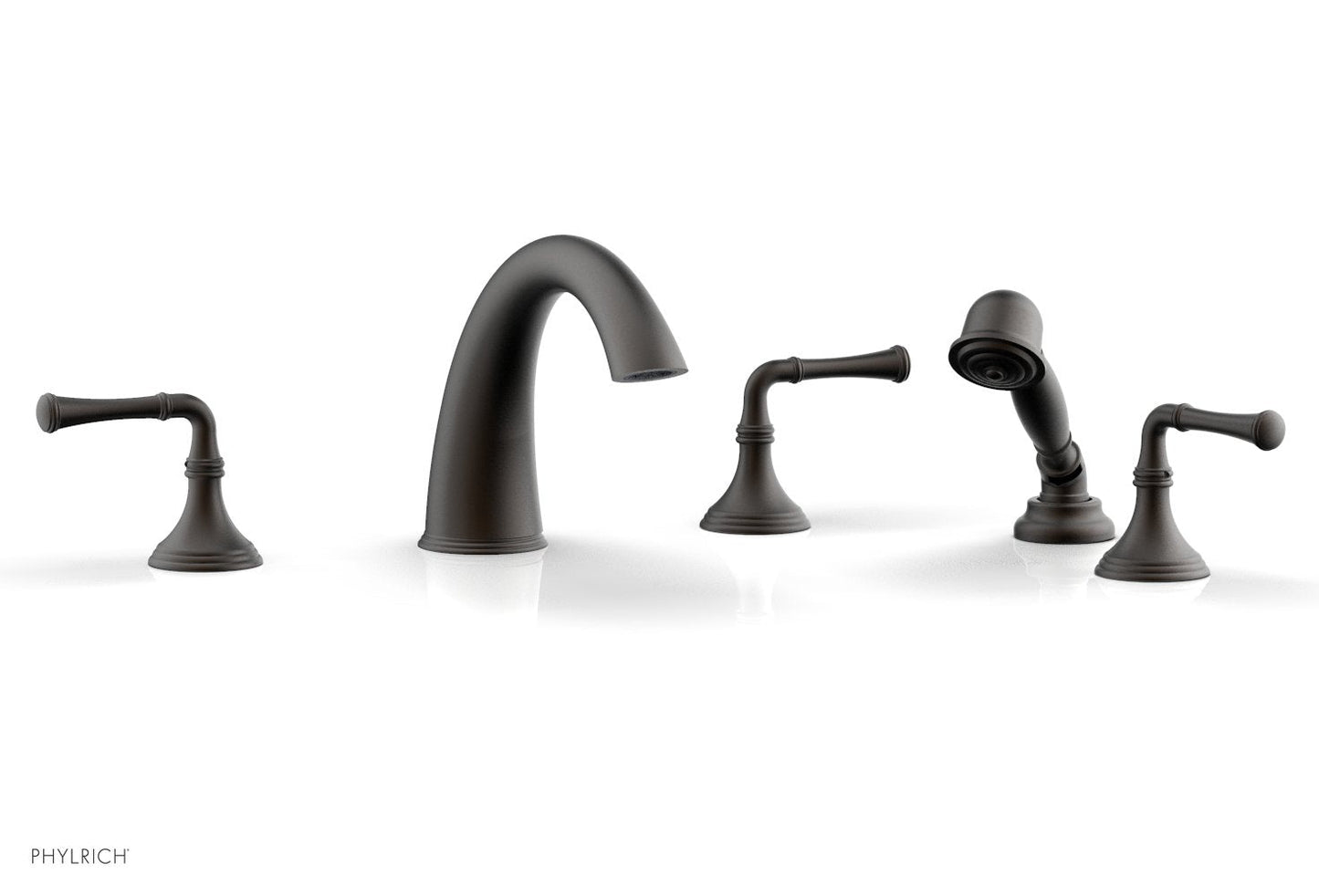 Phylrich 3RING Deck Tub Set with Hand Shower D2205E1