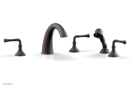 Phylrich 3RING Deck Tub Set with Hand Shower D2205E1