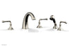 Phylrich 3RING Deck Tub Set with Hand Shower D2205E1
