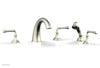 Phylrich 3RING Deck Tub Set with Hand Shower D2205E1