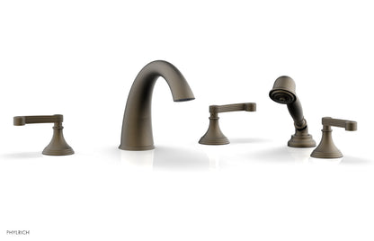 Phylrich 3RING Deck Tub Set with Hand Shower D2206E1