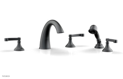 Phylrich 3RING Deck Tub Set with Hand Shower D2206E1
