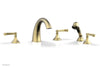 Phylrich 3RING Deck Tub Set with Hand Shower D2206E1