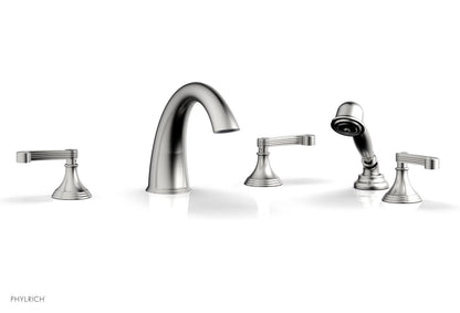 Phylrich 3RING Deck Tub Set with Hand Shower D2206E1