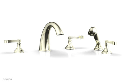 Phylrich 3RING Deck Tub Set with Hand Shower D2206E1