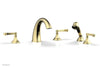Phylrich 3RING Deck Tub Set with Hand Shower D2206E1