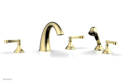 Phylrich 3RING Deck Tub Set with Hand Shower D2206E1
