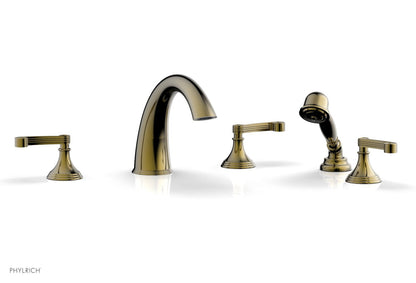 Phylrich 3RING Deck Tub Set with Hand Shower D2206E1
