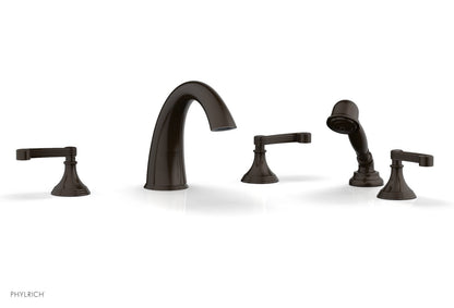 Phylrich 3RING Deck Tub Set with Hand Shower D2206E1