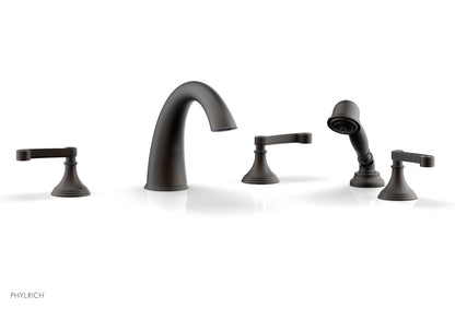 Phylrich 3RING Deck Tub Set with Hand Shower D2206E1