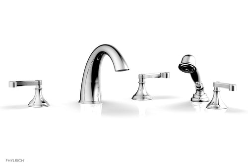 Phylrich 3RING Deck Tub Set with Hand Shower D2206E1