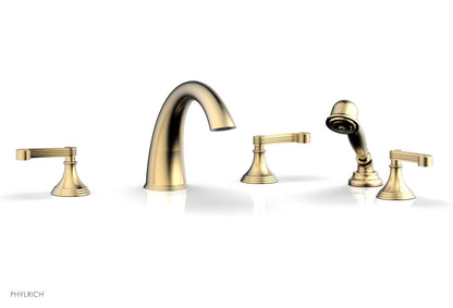 Phylrich 3RING Deck Tub Set with Hand Shower D2206E1