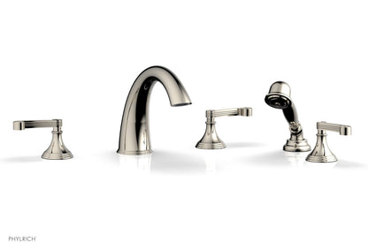 Phylrich 3RING Deck Tub Set with Hand Shower D2206E1