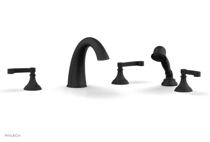 Phylrich 3RING Deck Tub Set with Hand Shower D2206E1