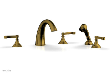 Phylrich 3RING Deck Tub Set with Hand Shower D2206E1
