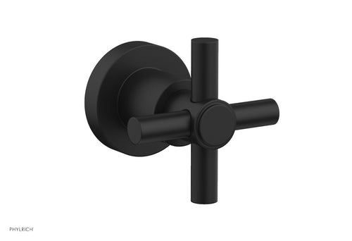 Phylrich BASIC Volume Control/Diverter Trim - Tubular Cross Handle D2PV134A