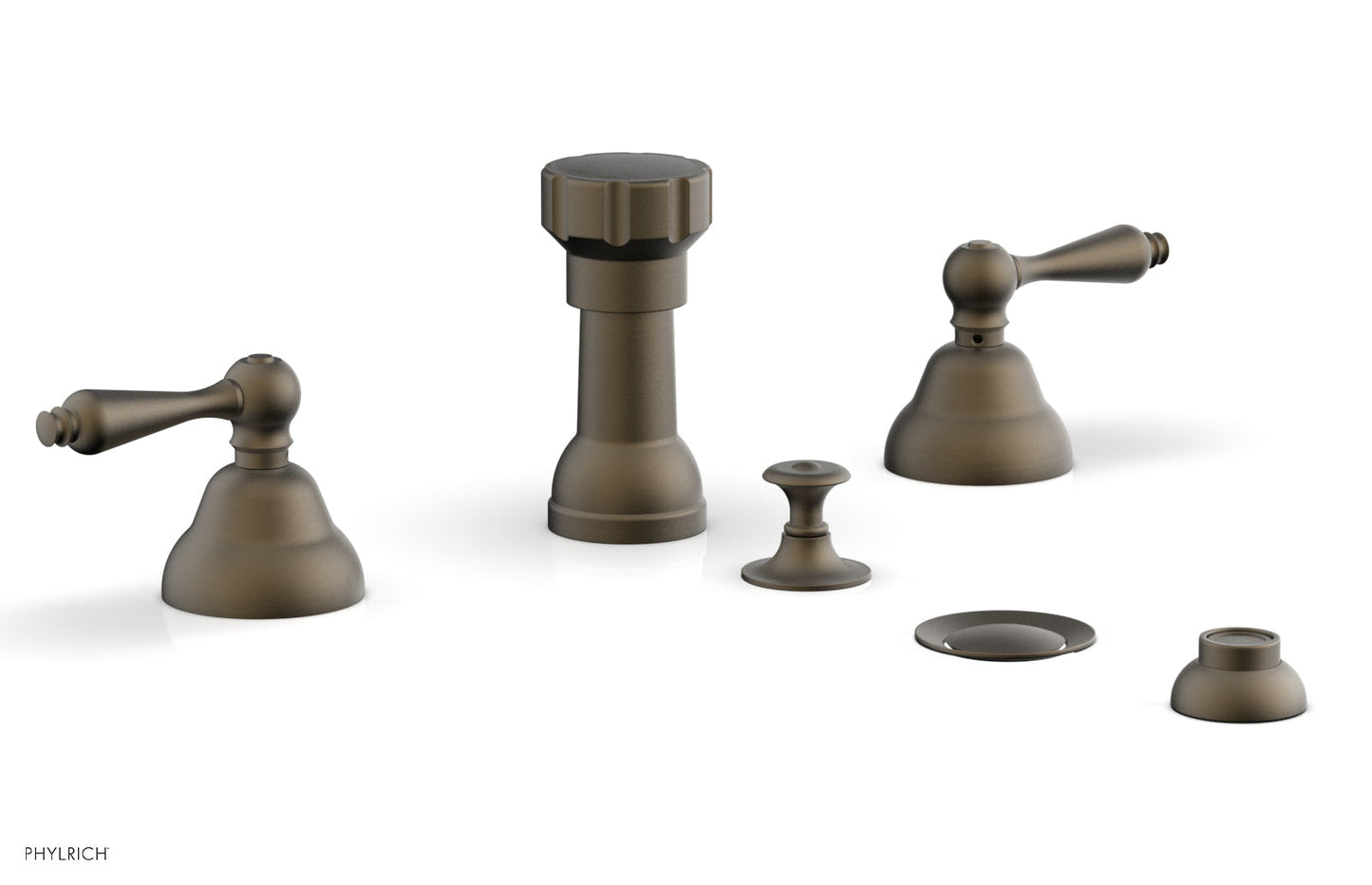 Phylrich REVERE & SAVANNAH Four Hole Bidet Set D4100