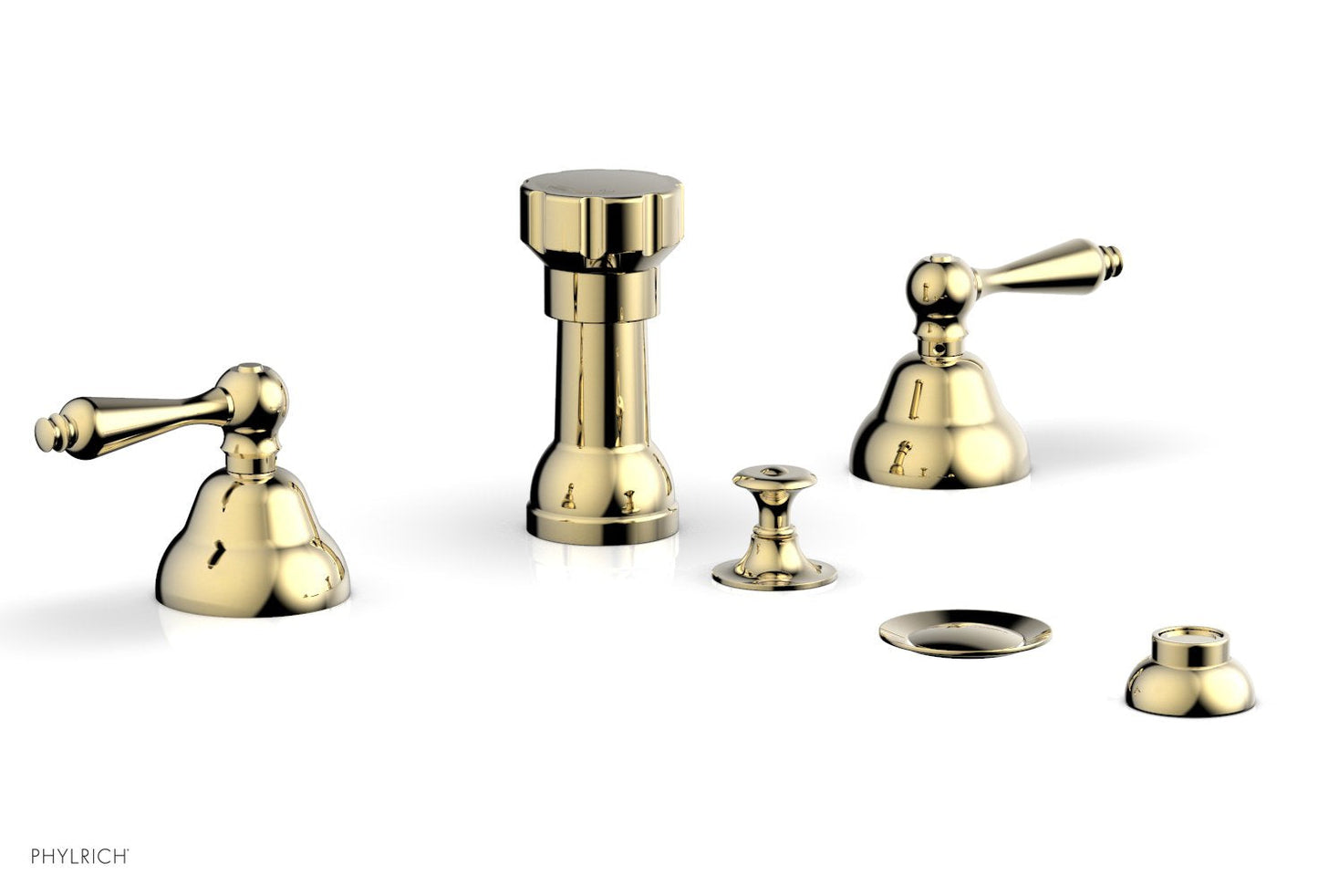 Phylrich REVERE & SAVANNAH Four Hole Bidet Set D4100