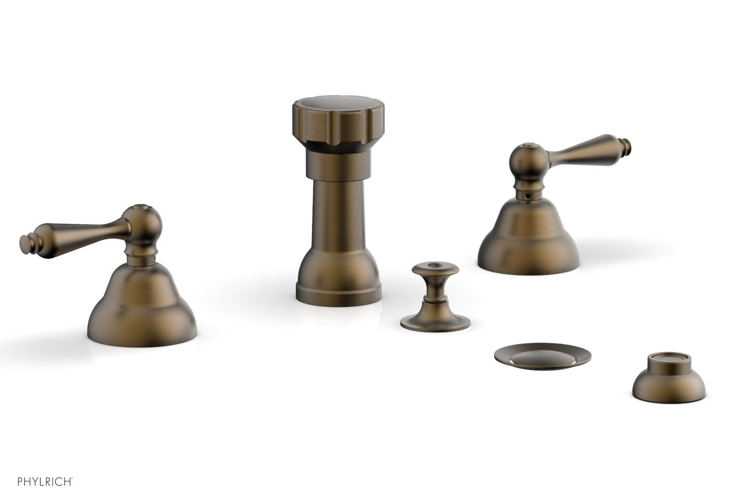 Phylrich REVERE & SAVANNAH Four Hole Bidet Set D4100