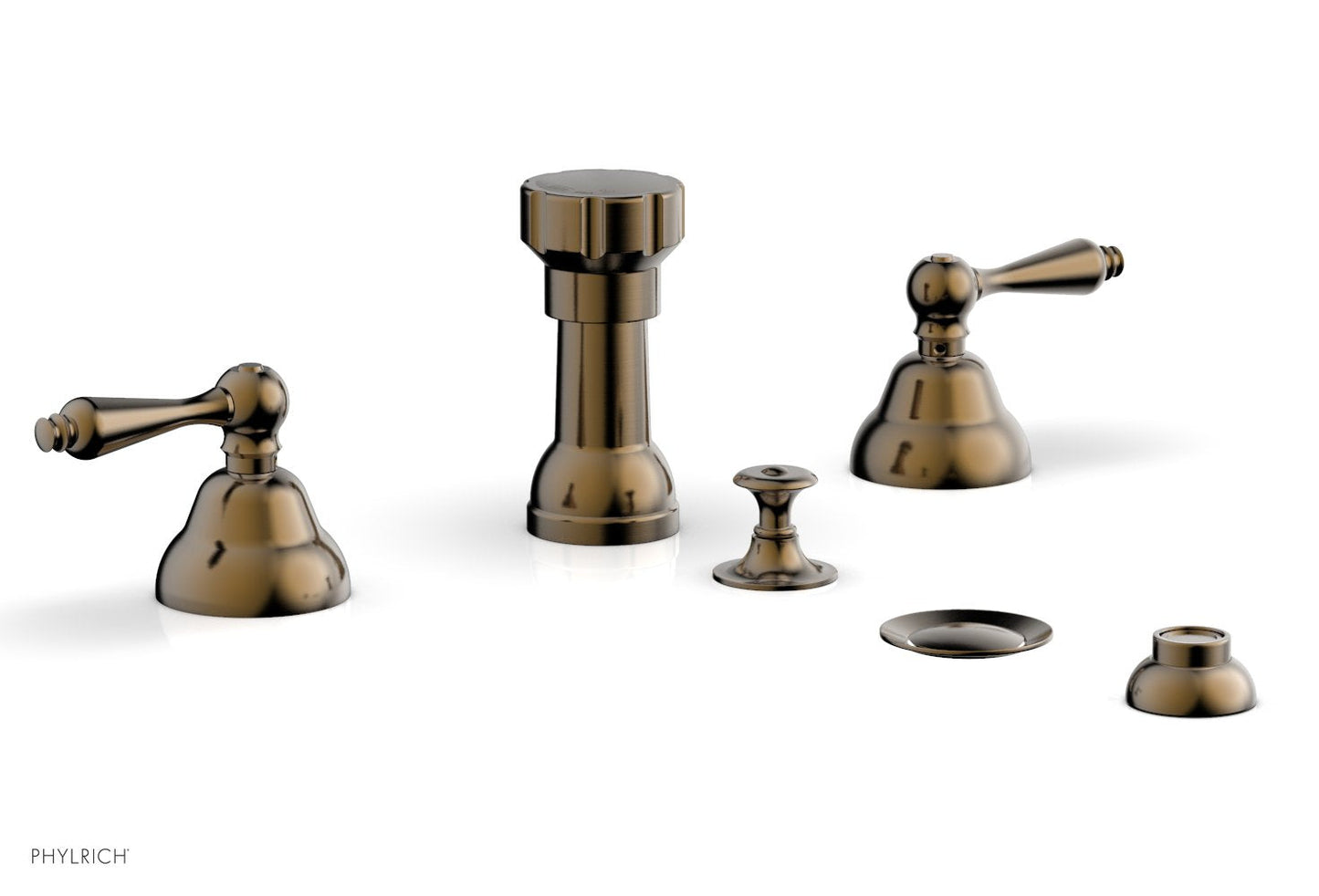 Phylrich REVERE & SAVANNAH Four Hole Bidet Set D4100