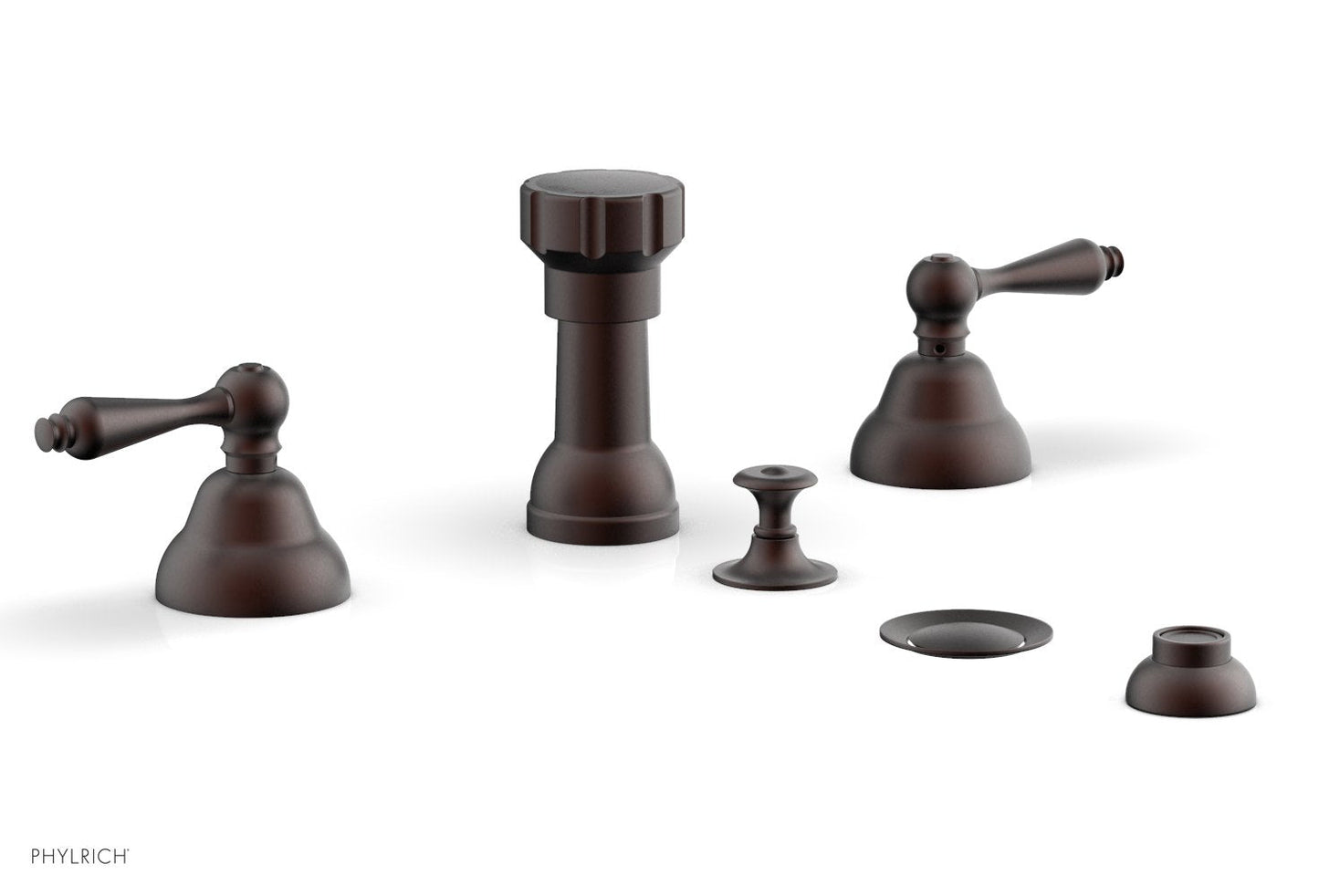 Phylrich REVERE & SAVANNAH Four Hole Bidet Set D4100