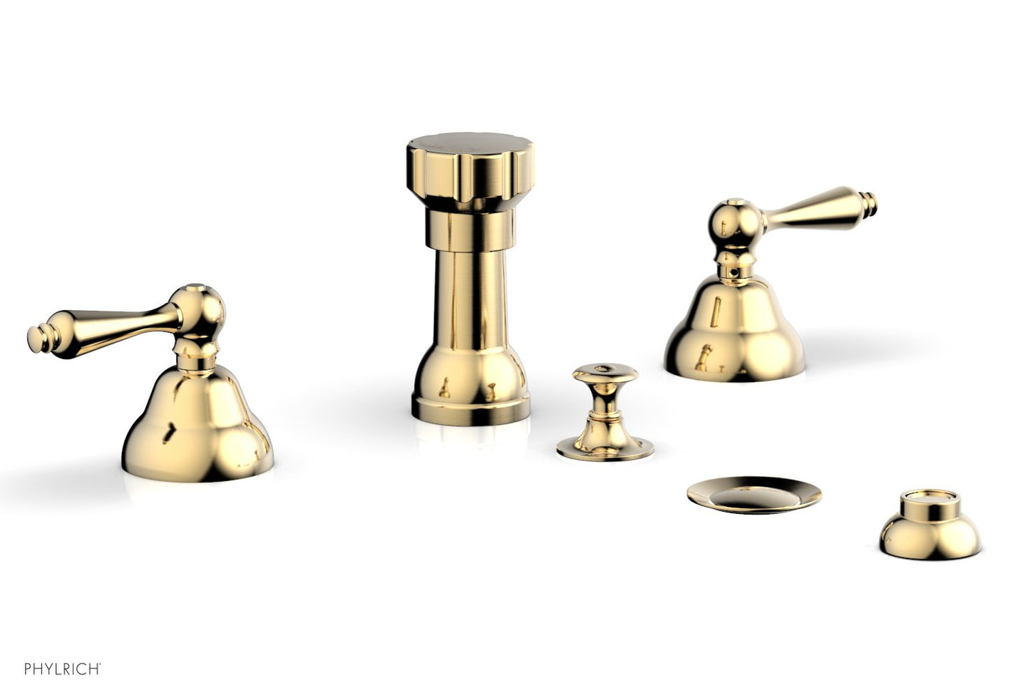 Phylrich REVERE & SAVANNAH Four Hole Bidet Set D4100