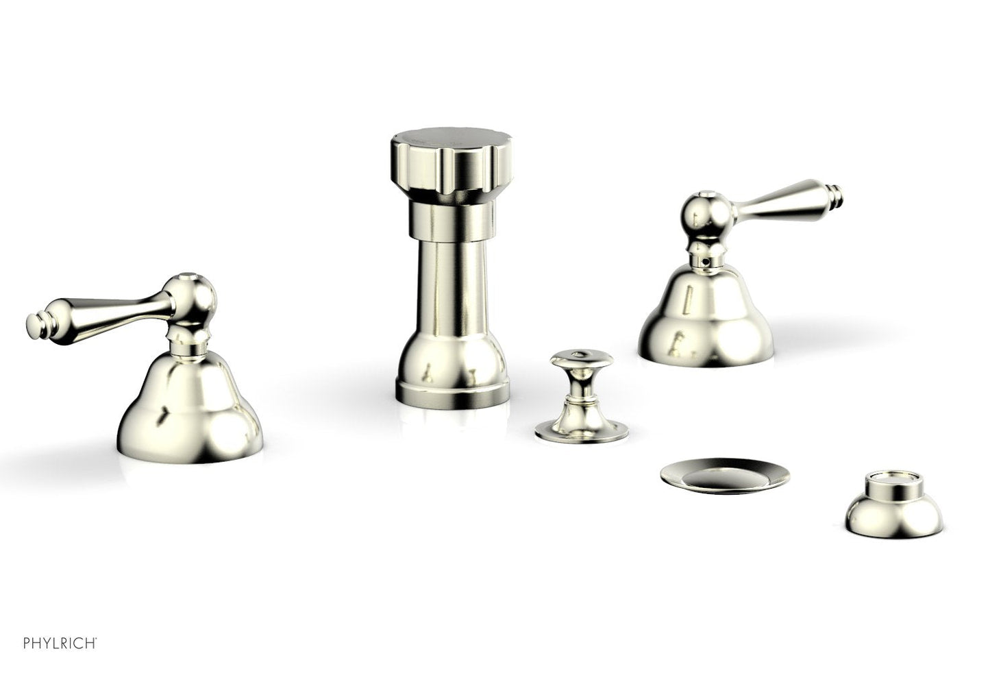 Phylrich REVERE & SAVANNAH Four Hole Bidet Set D4100