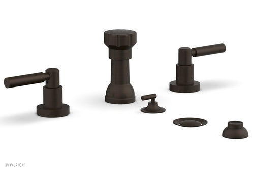 Phylrich BASIC Four Hole Bidet Set - Lever Handles D4130